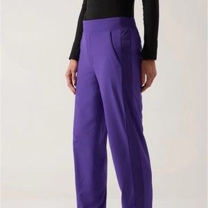 Athleta Brooklyn Lined Pants Women’s Size 6 Purple